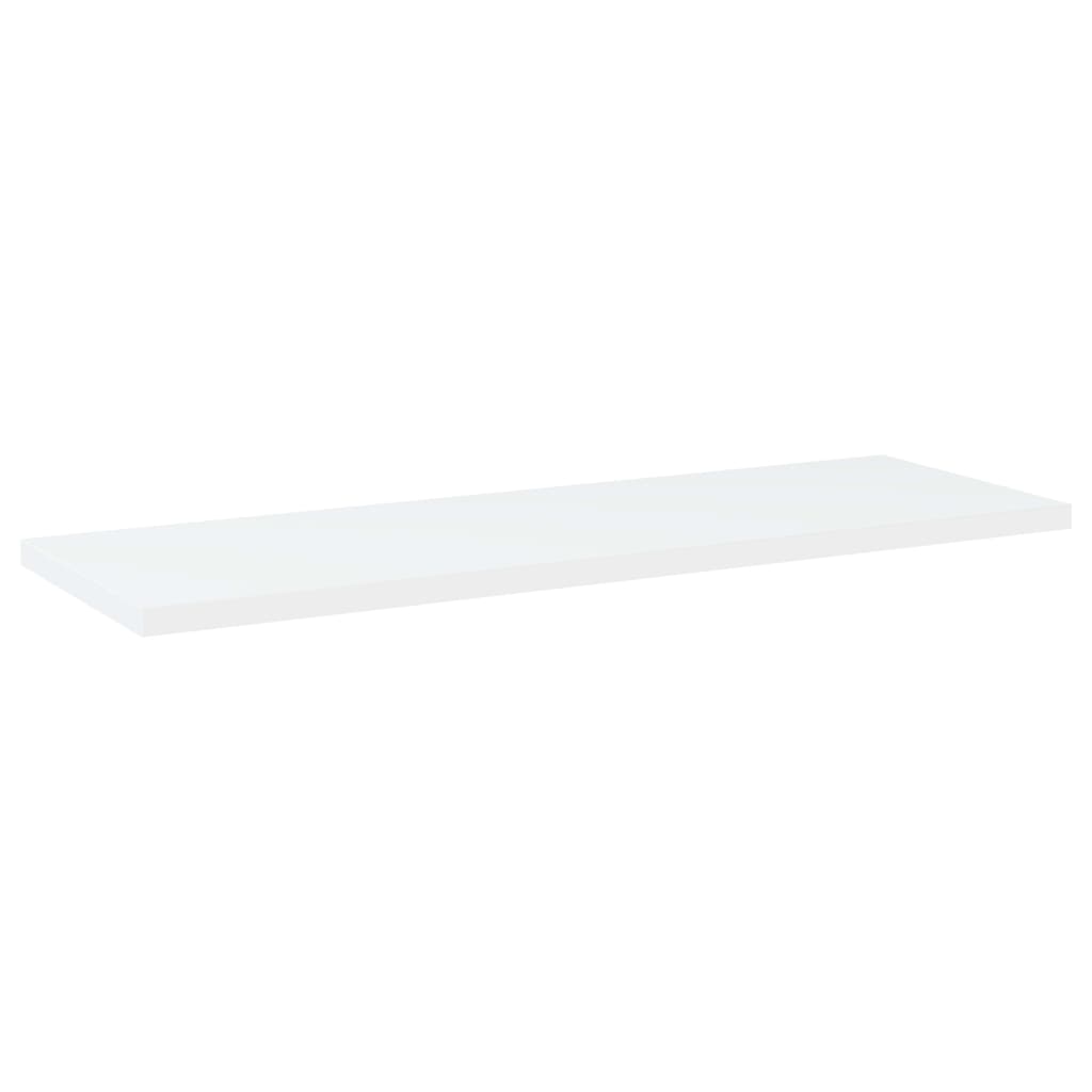 Bücherregal-Bretter 4 Stk. Weiß 60x20x1,5 cm Holzwerkstoff