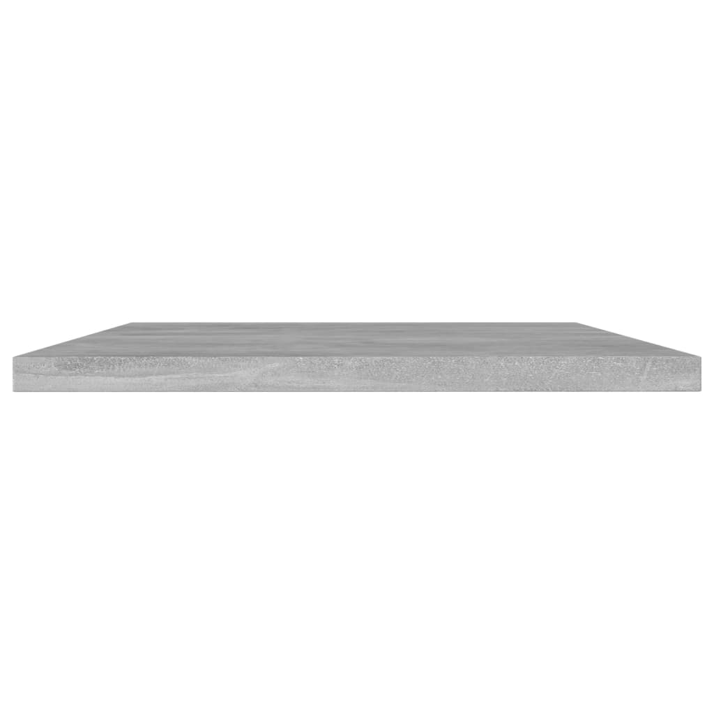Bücherregal-Bretter 4 Stk. Betongrau 60x20x1,5 cm Holzwerkstoff