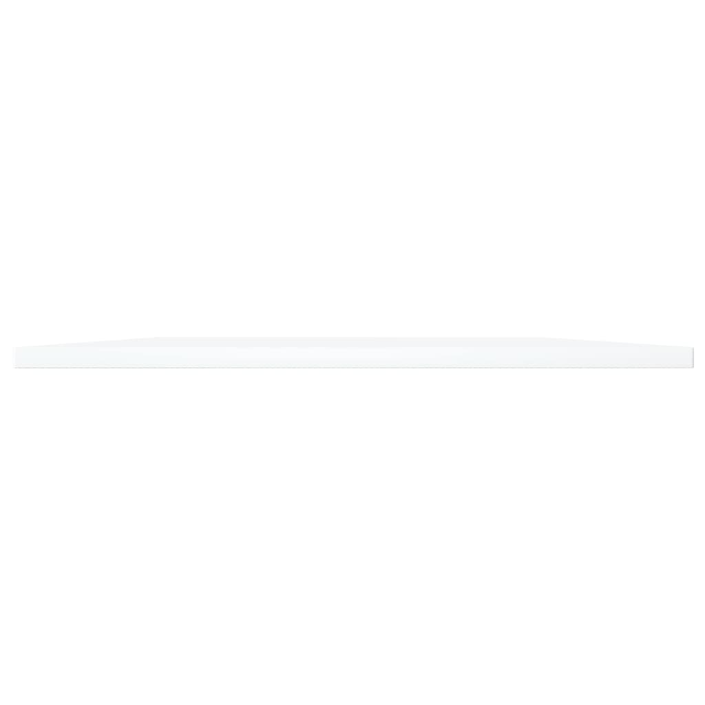 Bücherregal-Bretter 4 Stk. Weiß 80x20x1,5 cm Holzwerkstoff