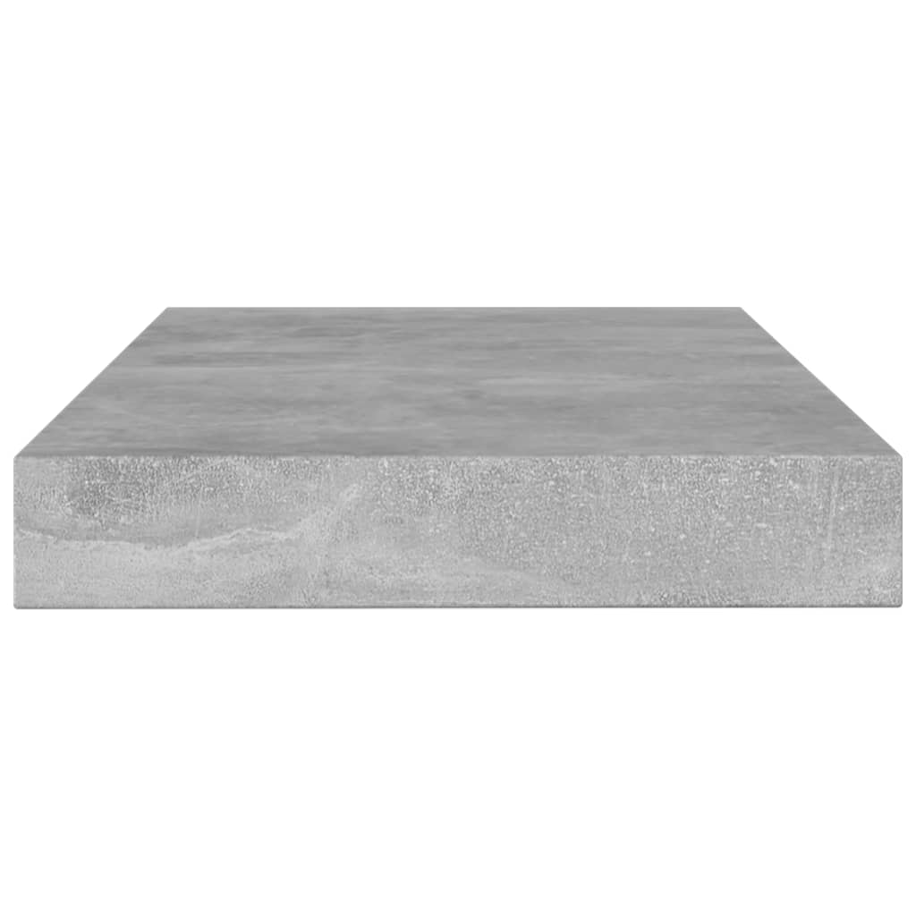 Bücherregal-Bretter 4 Stk. Betongrau 100x10x1,5cm Holzwerkstoff