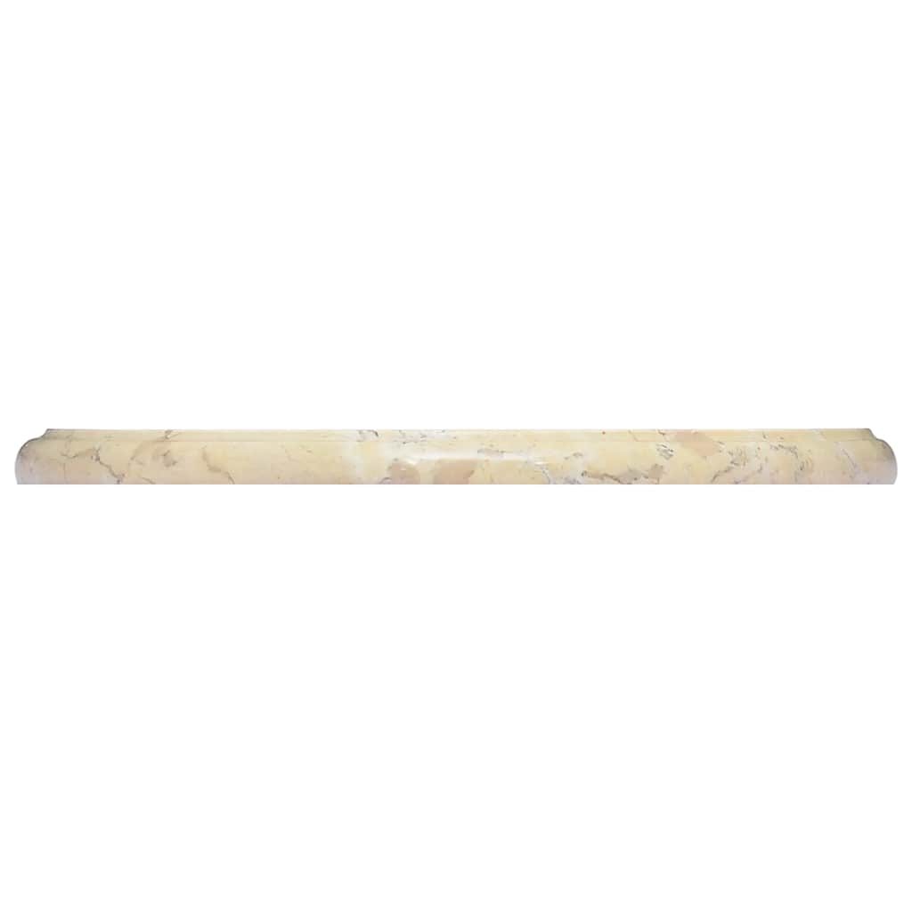 Tischplatte Creme Ø40x2,5 cm Marmor