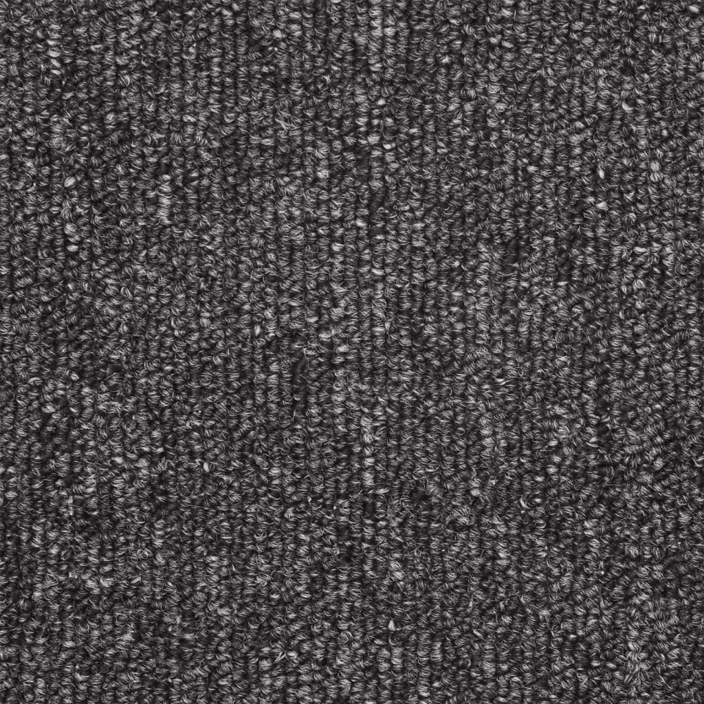 Stufenmatten 10 Stk. 56x17x3 cm Anthrazit Halbrund
