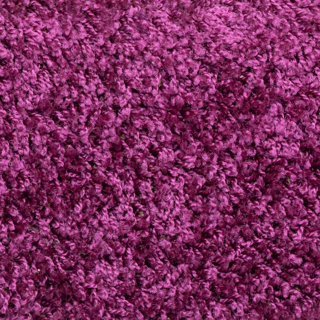 Stufenmatten 10 Stk. 56x17x3 cm Violett Halbrund