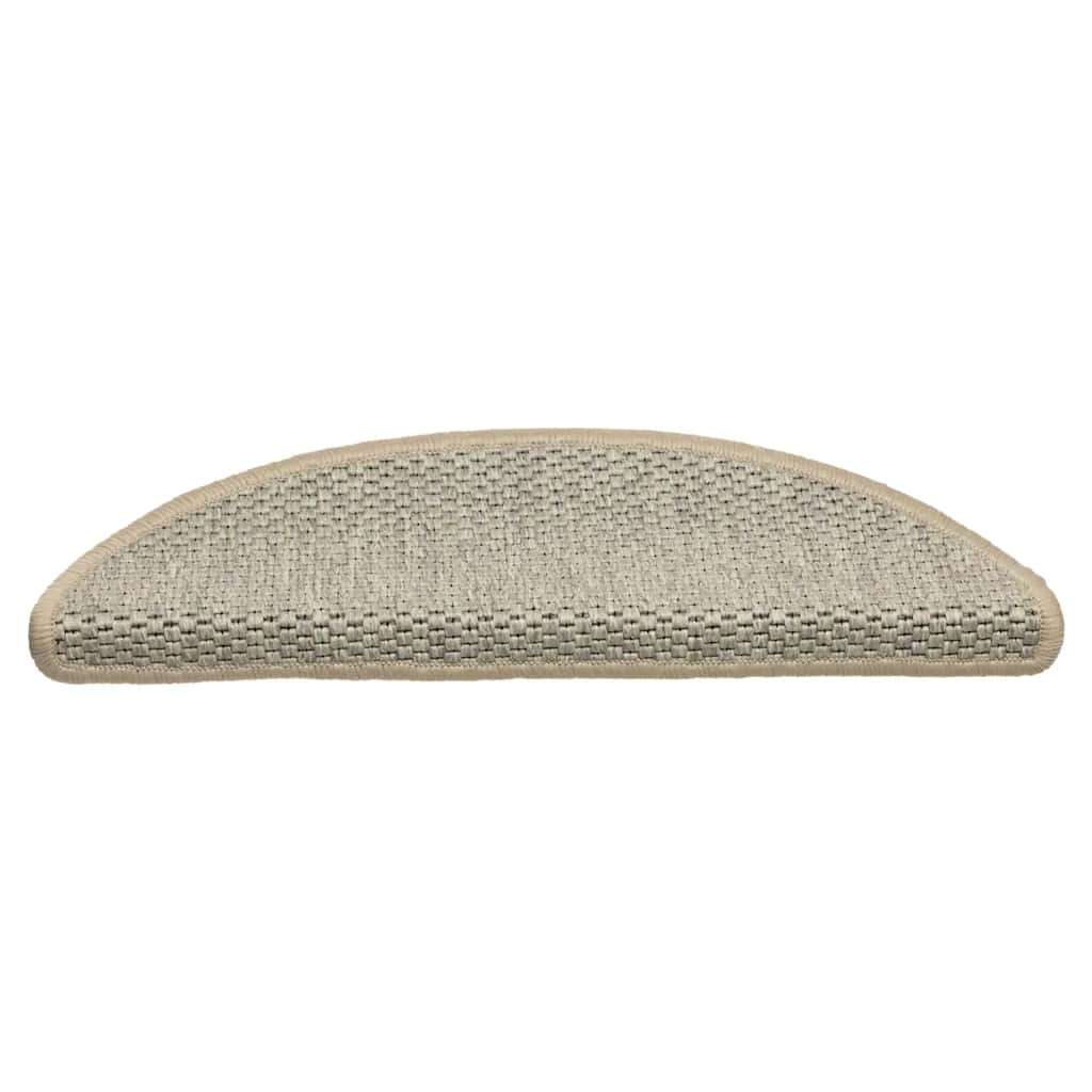 Treppenmatten Selbstklebend Sisal-Look 15 Stk 56x17x3 Hellgrün