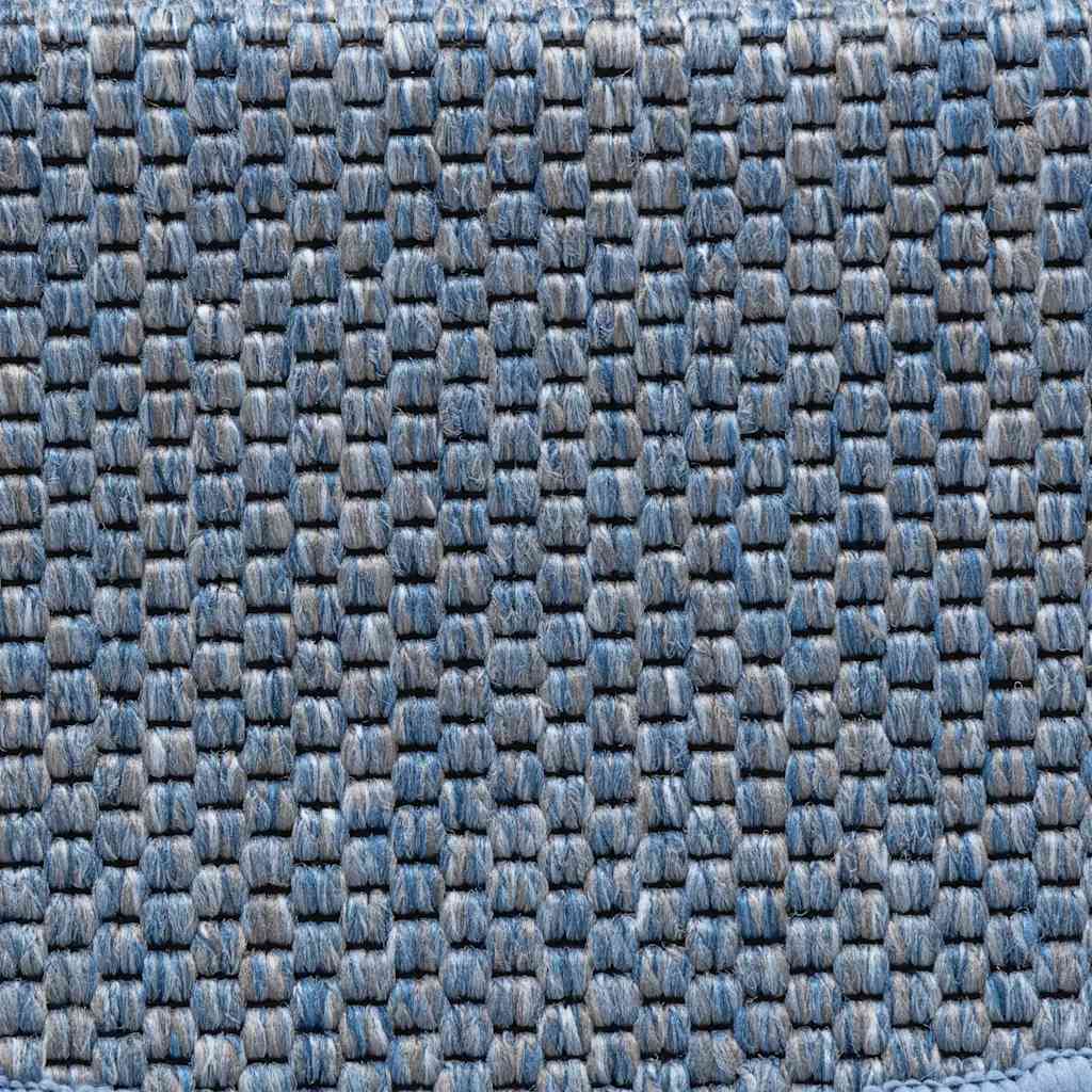 Treppenmatten Selbstklebend Sisal-Optik 15 Stk. 65x21x4 cm Blau