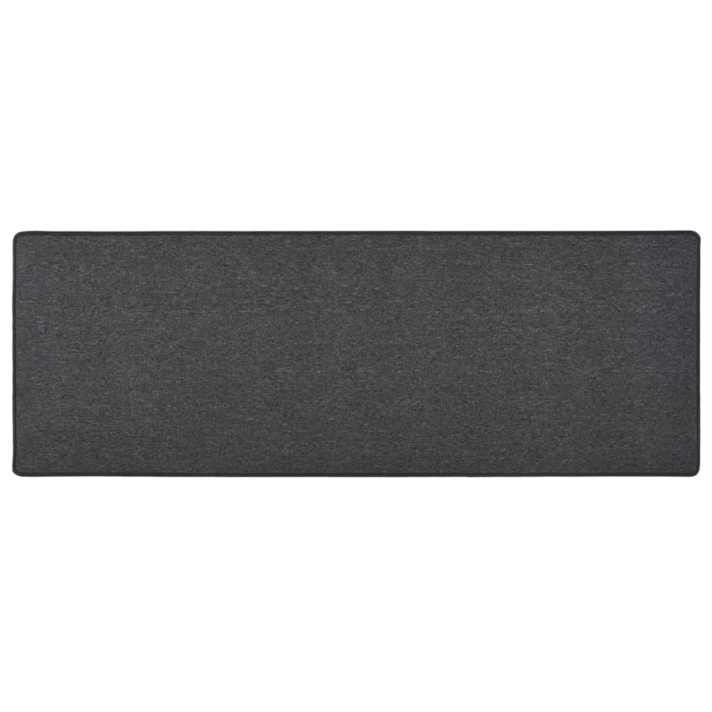 Teppichläufer Anthrazit 50x150 cm
