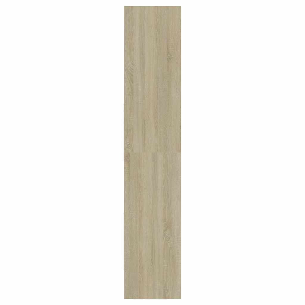 Bücherregal Sonoma-Eiche 60x35x180 cm Holzwerkstoff