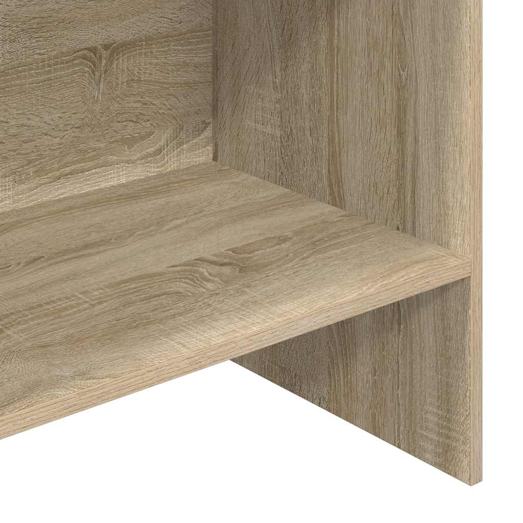 Bücherregal Sonoma-Eiche 60x35x180 cm Holzwerkstoff