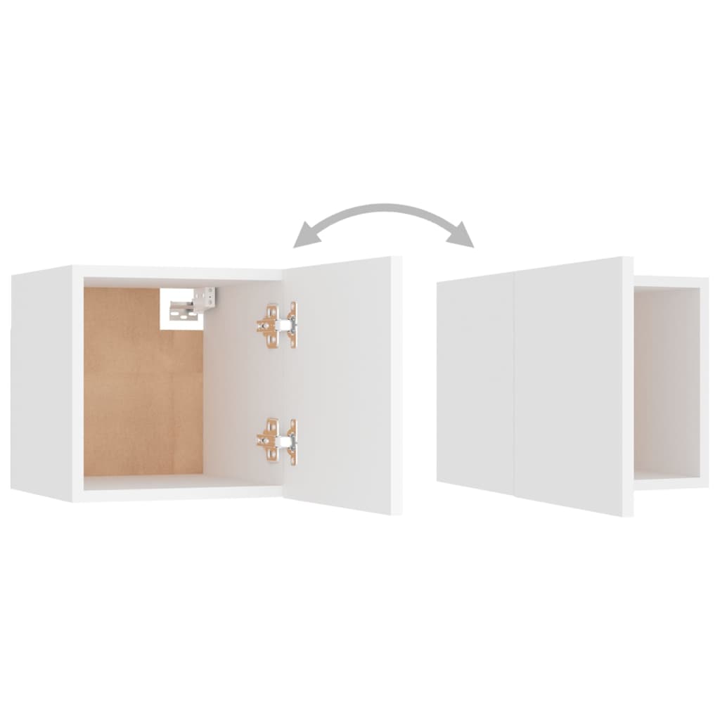 TV overskab hvid 30,5x30x30 cm