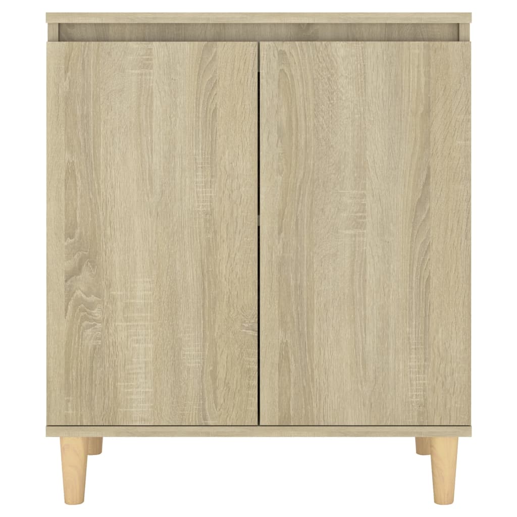 Skænk med massive træben Sonoma eg 60x35x70 cm