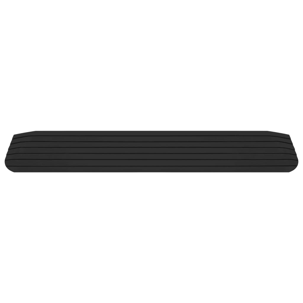 Schwellenrampen 2 Stk. 110x21x2,5 cm Gummi