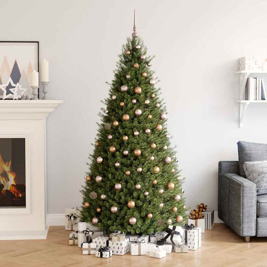 61-tlg. Weihnachtskugeln mit Weihnachtsbaumspitze 150 LEDs