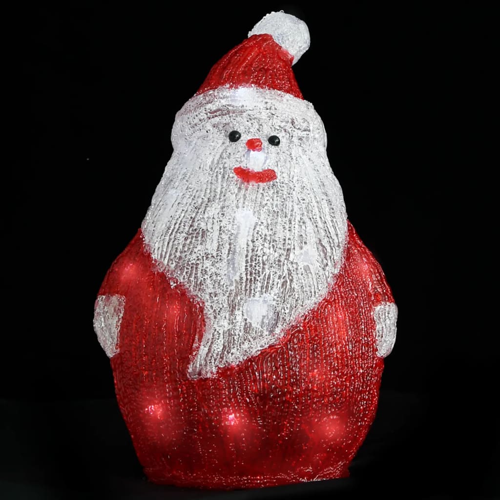 LED Julemand Akryl Indendørs og Udendørs 28 cm