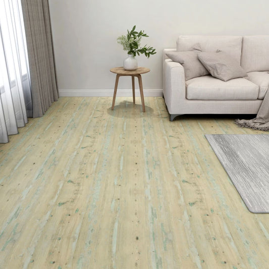 PVC Fliser Selvklæbende 20 stk 1,86 m² Lysebrun