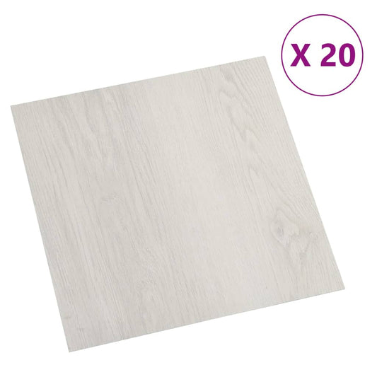 PVC-Fliesen Selbstklebend 20 Stk. 1,86 m² Beige