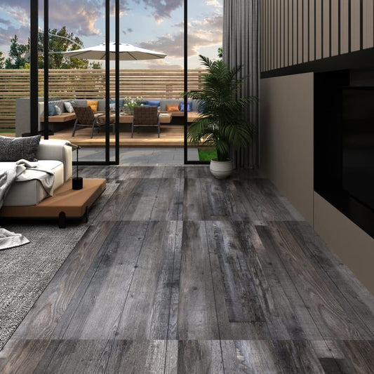 PVC Fliser Selvklæbende 5,21 m² 2 mm Industrial Wood Look