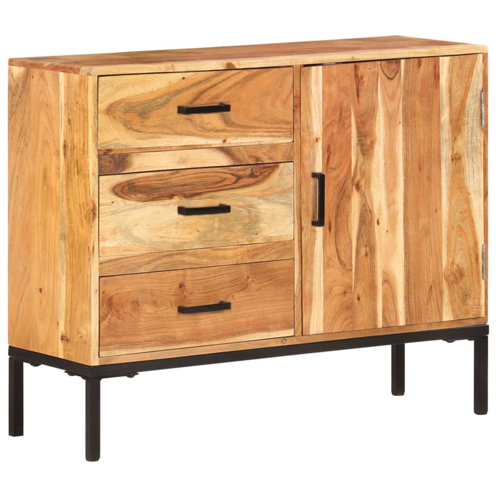 Skænk 88x30x73 cm akacie massivt træ