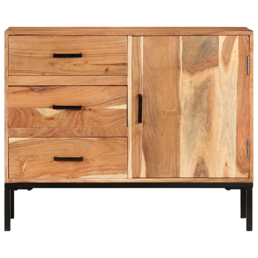 Skænk 88x30x73 cm akacie massivt træ