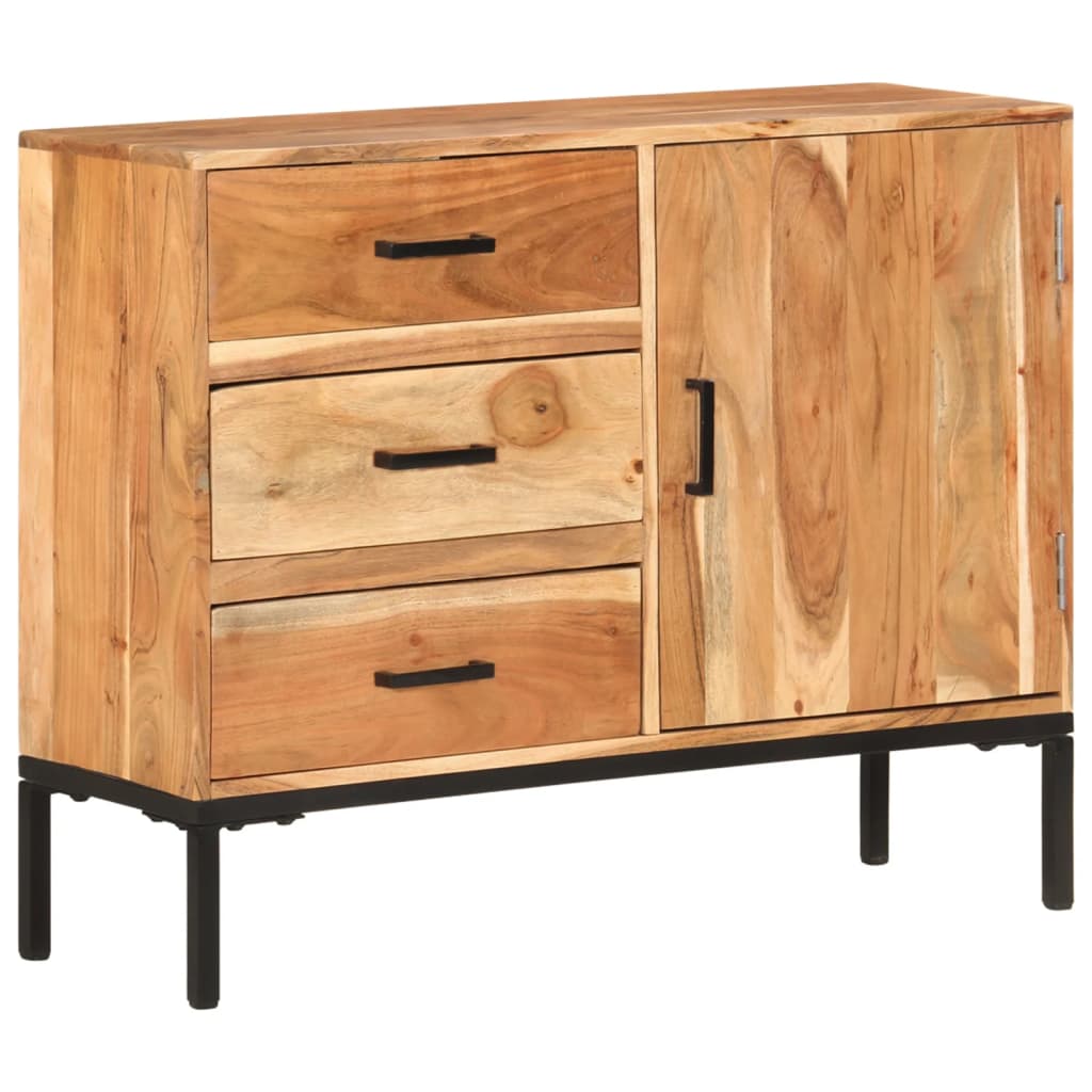 Skænk 88x30x73 cm akacie massivt træ