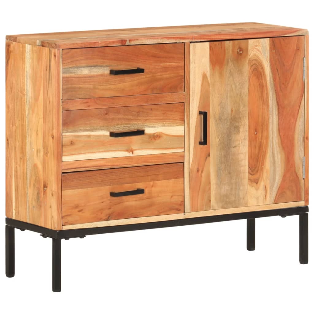 Skænk 88x30x73 cm akacie massivt træ