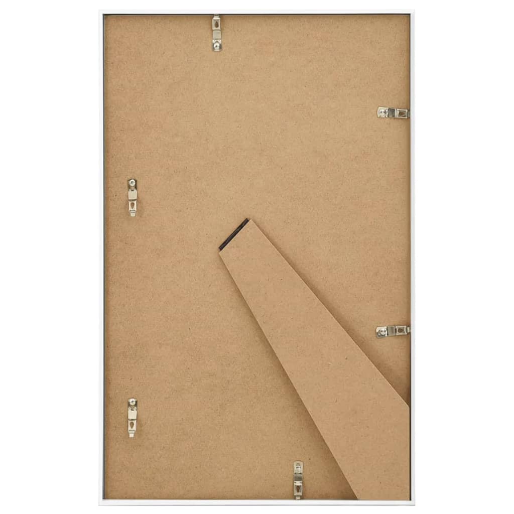 Billedramme Collage 3 stk til Bord Hvid 13x18 cm MDF