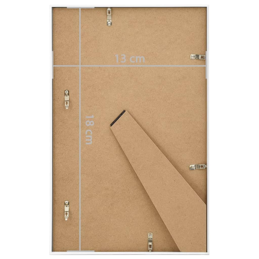 Billedramme Collage 3 stk til Bord Hvid 13x18 cm MDF