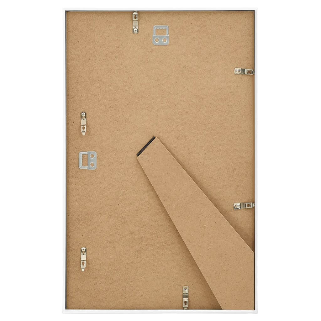 Billedramme Collage 5 stk til Vægbord Hvid 13x18 cm MDF