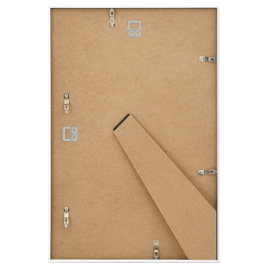 Billedramme Collage 3 stk til Vægbord Hvid 21x29,7 cm MDF