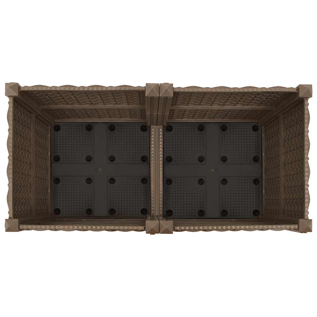 Hochbeet 80x40x38 cm Polypropylen