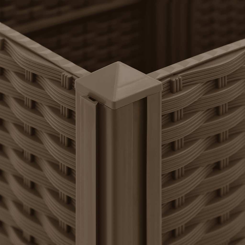 Hochbeet 160 x 40 x 38 cm Polypropylen