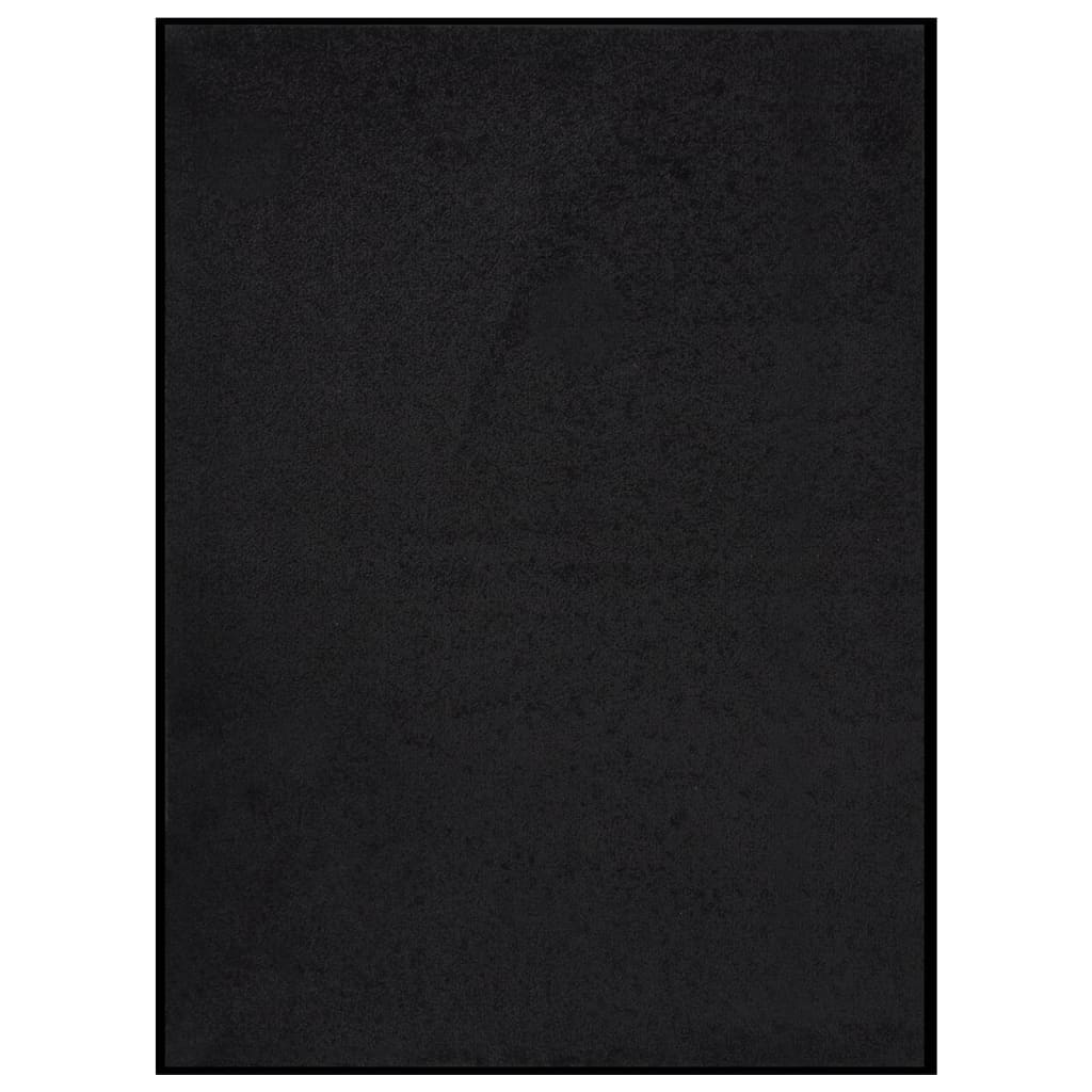 Dørmåtte 60x80 cm Sort