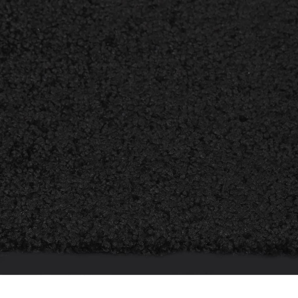 Dørmåtte 60x80 cm Sort
