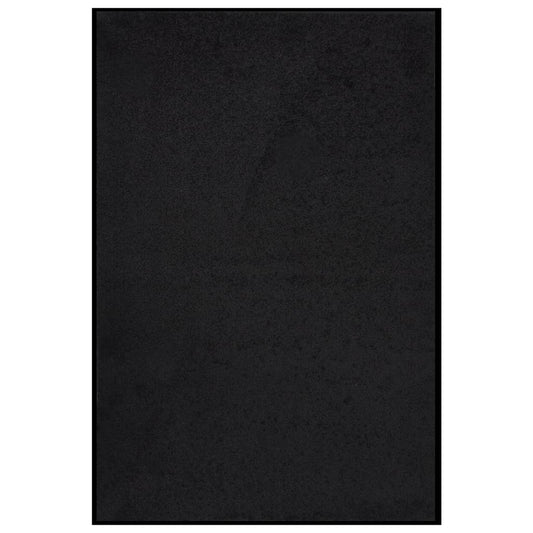 Dørmåtte 80x120 cm Sort