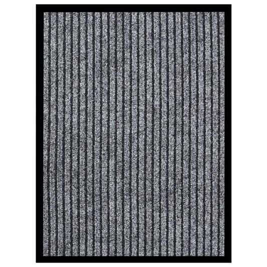 Dørmåtte Gråstribet 40x60 cm