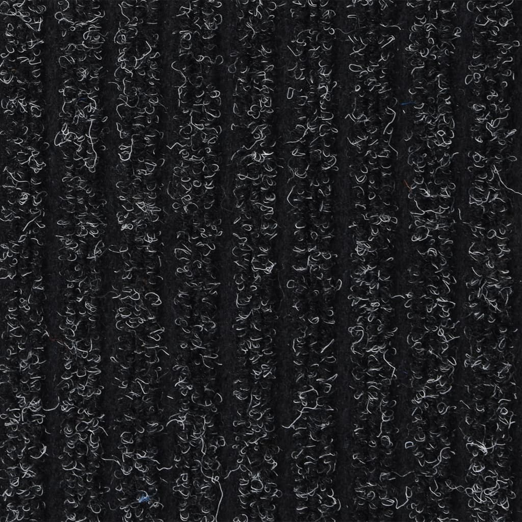 Dørmåtte Antracit Stribet 60x80 cm