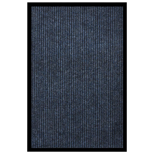 Dørmåtte Stribet Blå 80x120 cm