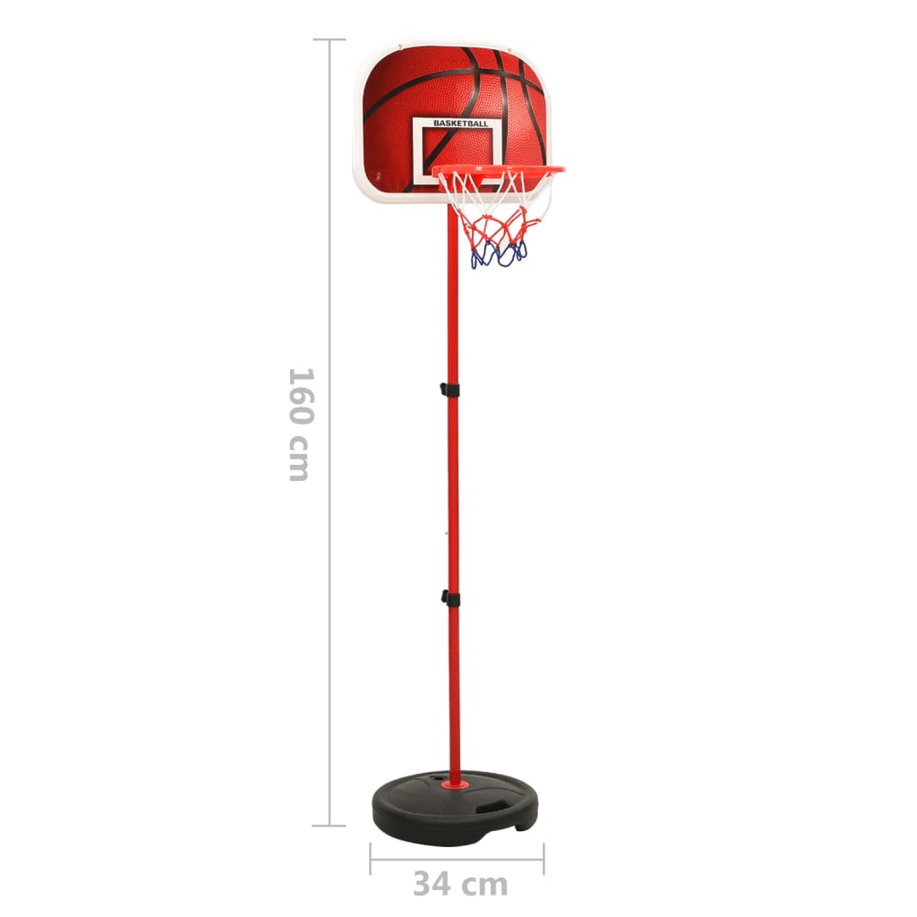 Børnebasketballspilsæt Justerbar 160 cm