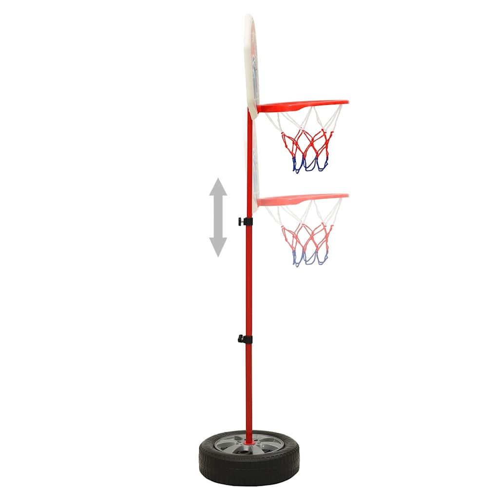 Børnebasketballspilsæt Justerbar 120 cm