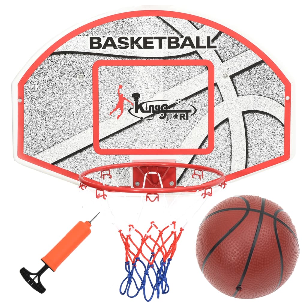 5-delt sæt Væghængt basketballsæt 66x44,5 cm