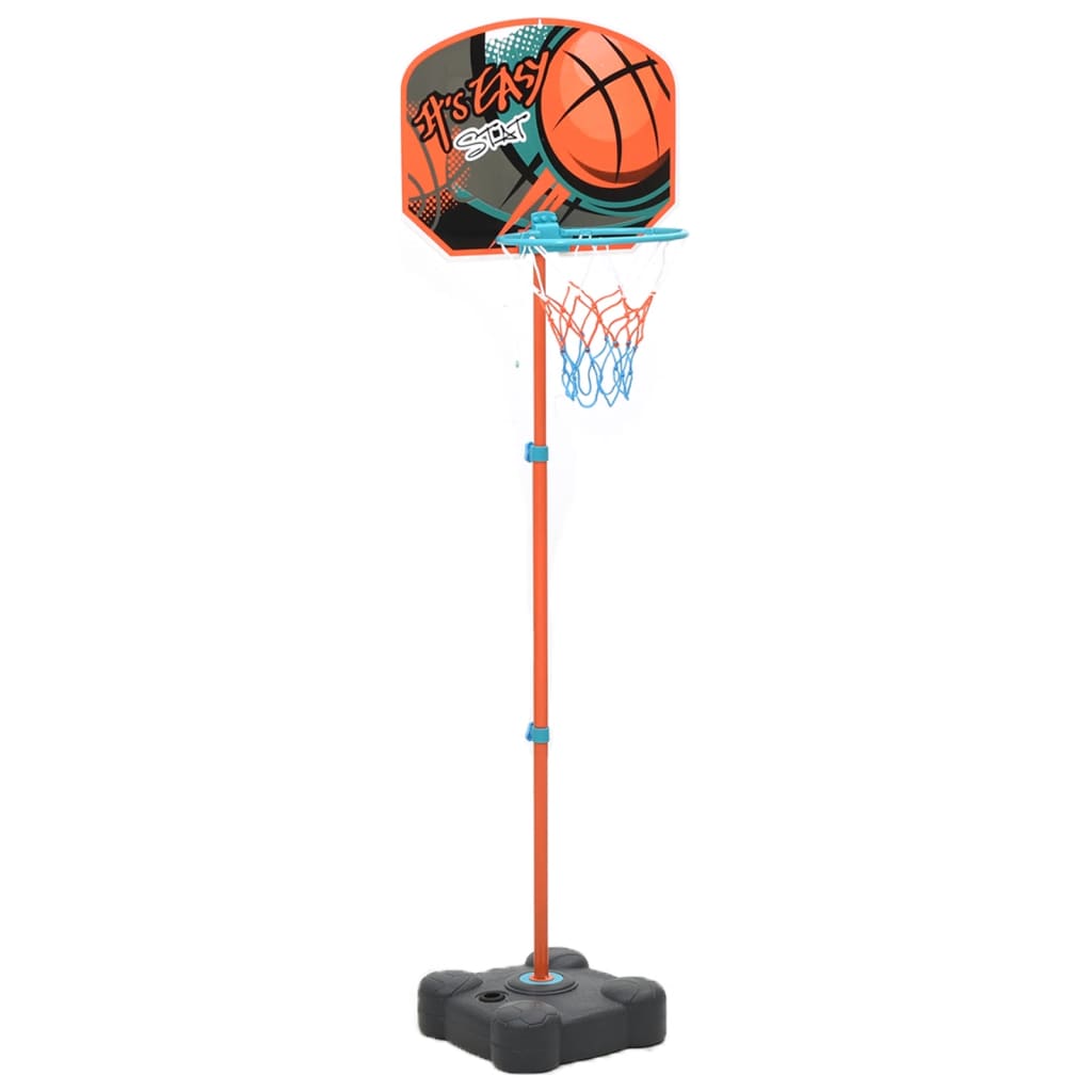 Transportabelt basketballspilsæt Justerbart 109-141 cm