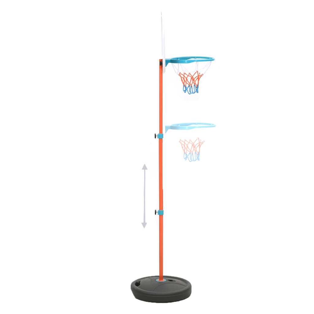 Transportabelt basketballspilsæt Justerbart 133-160 cm