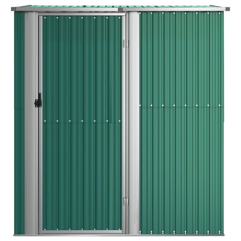 Redskabsskur Grøn 180,5x97x209,5 cm Galvaniseret stål