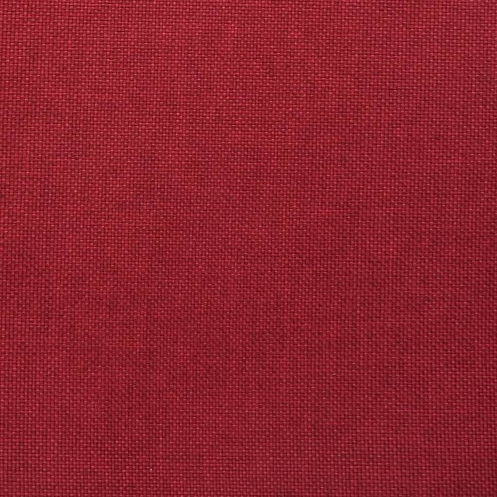 Barhocker Weinrot Stoff