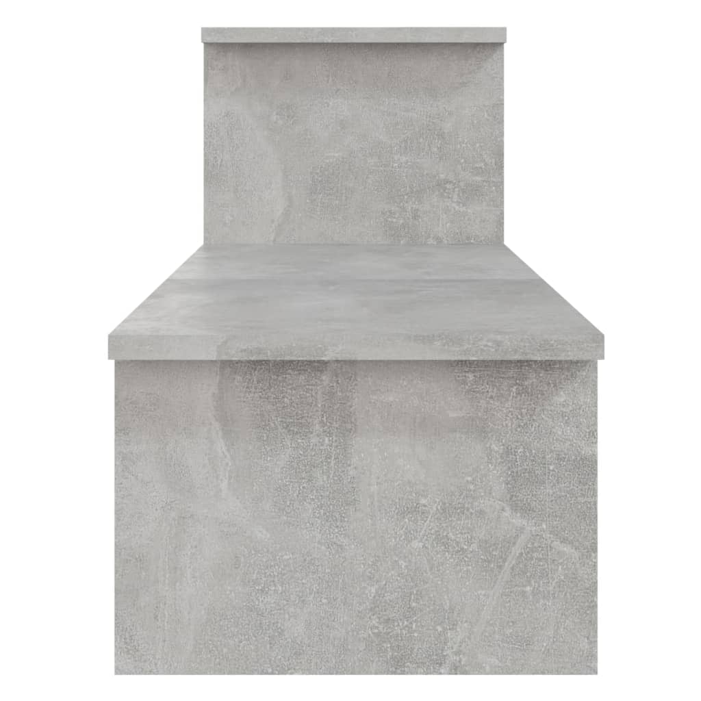 TV-Schrank Betongrau 180x30x43 cm Holzwerkstoff