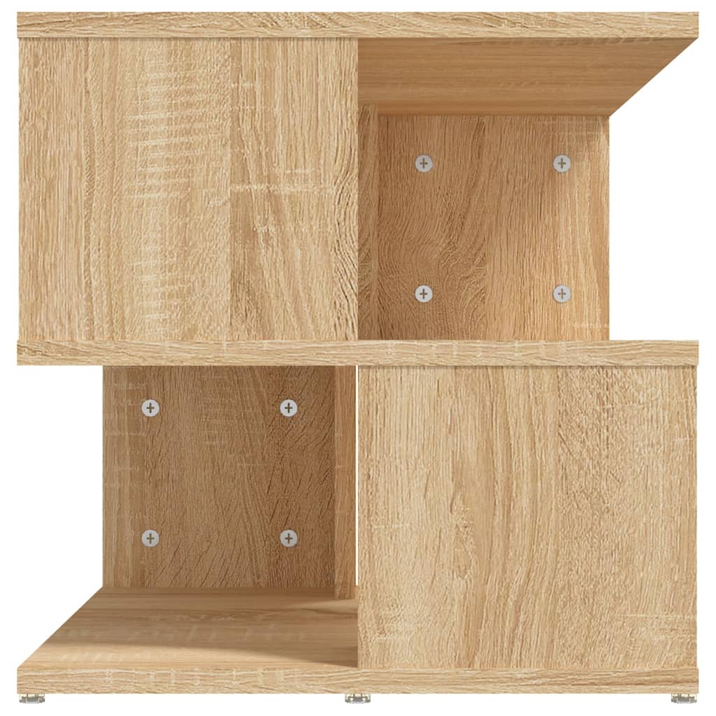 Sidebord Sonoma eg 40x40x40 cm træmateriale