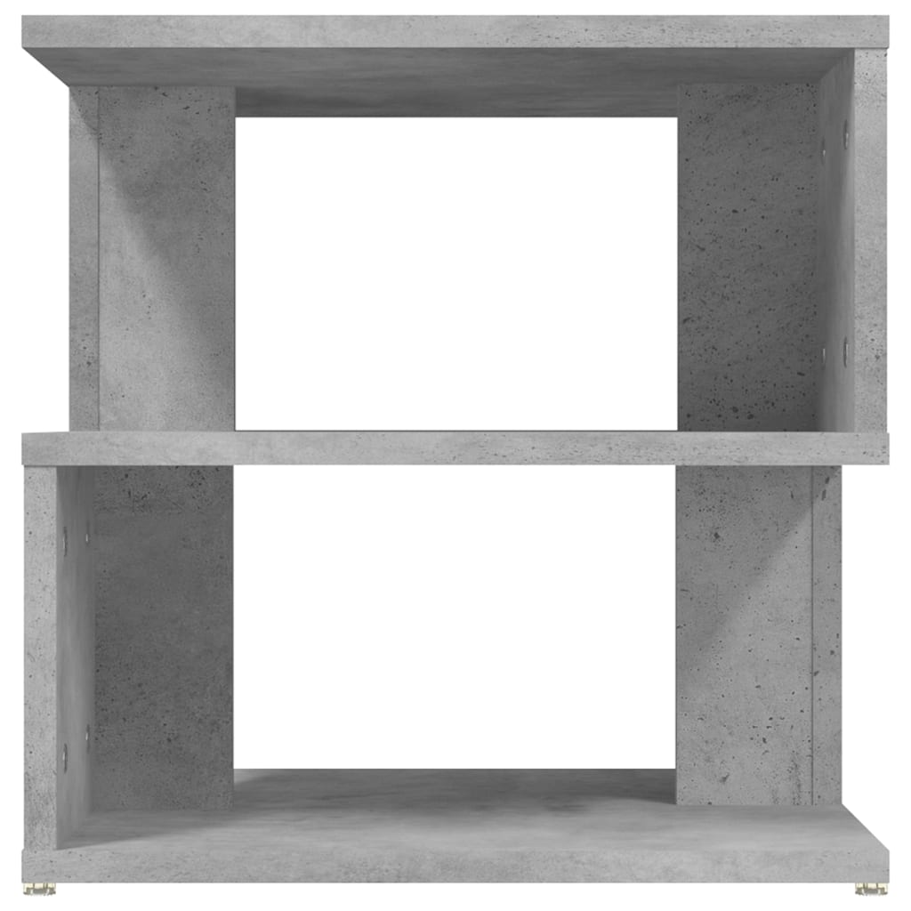 Sidebord betongrå 40x40x40 cm træmateriale