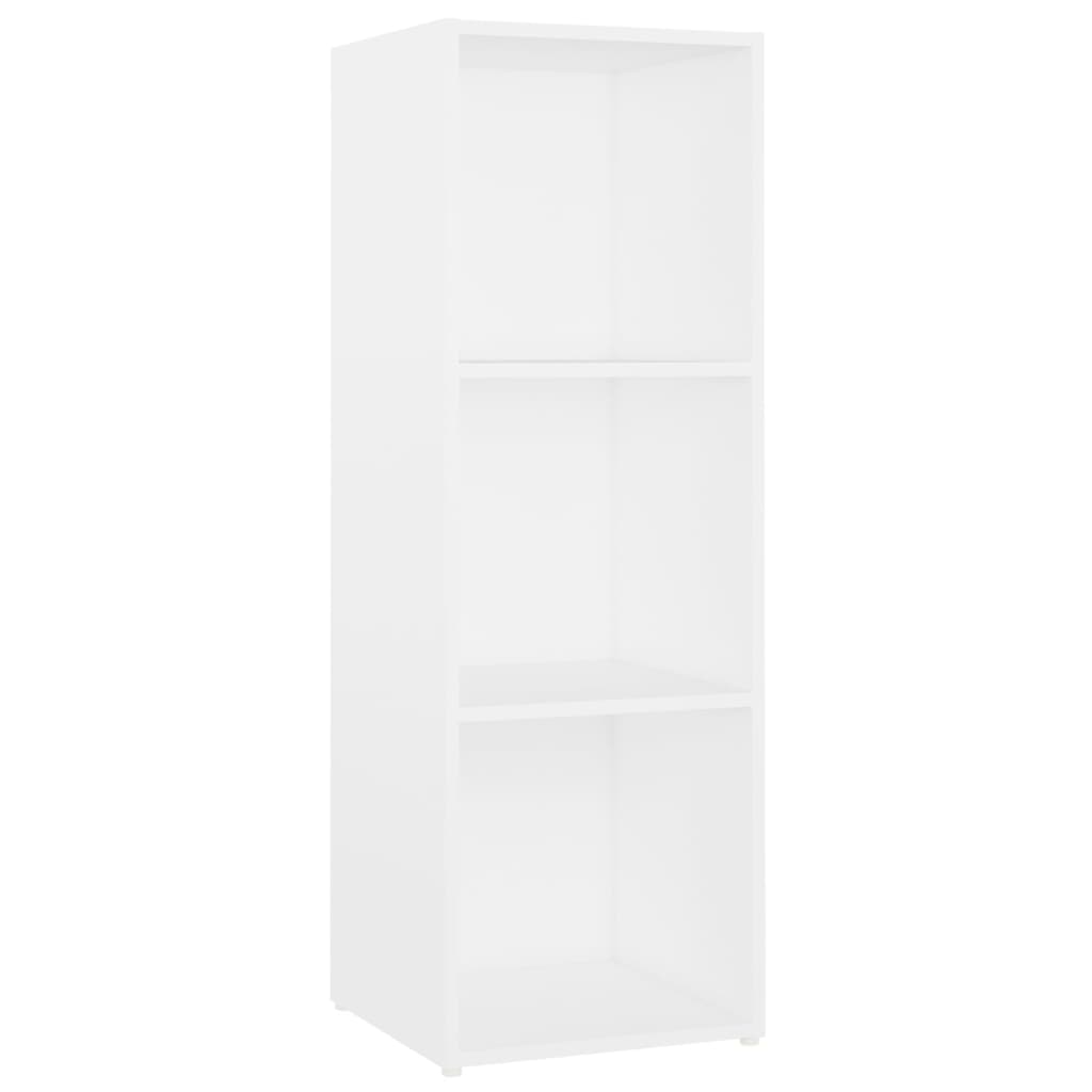 TV-Schränke 4 Stk. Weiß 107x35x37 cm Holzwerkstoff