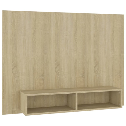 TV-Wandschrank Sonoma-Eiche 120x23,5x90 cm Holzwerkstoff