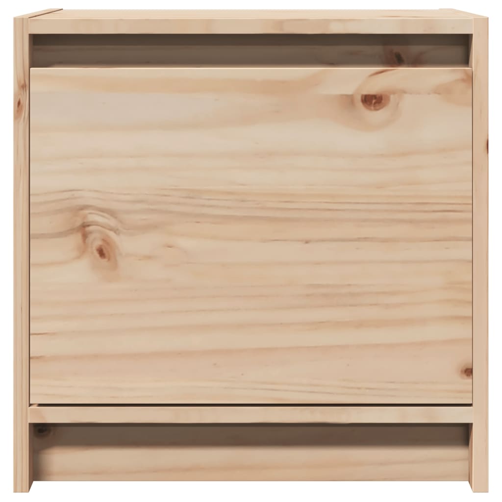 Nachttische 2 Stk. 40x30,5x40 cm Massivholz Kiefer