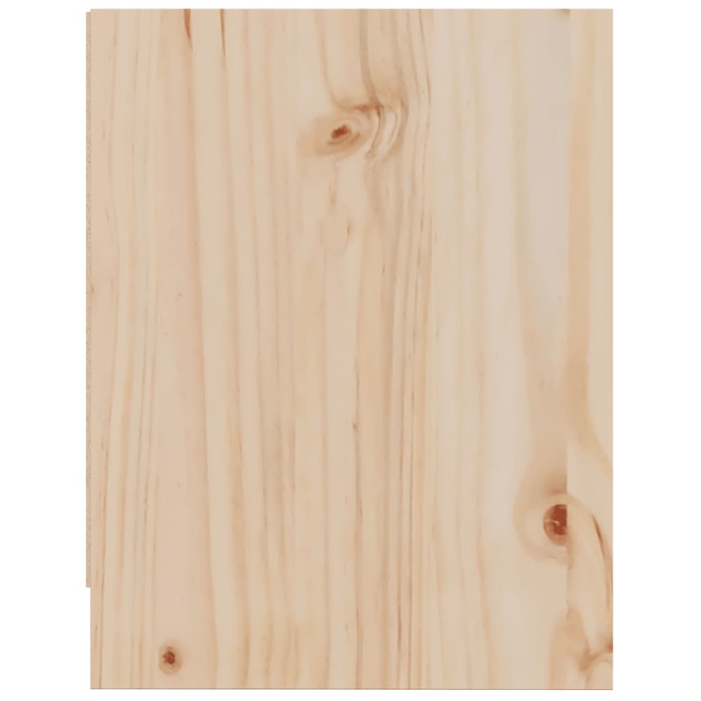 Nachttische 2 Stk. 40x30,5x40 cm Massivholz Kiefer